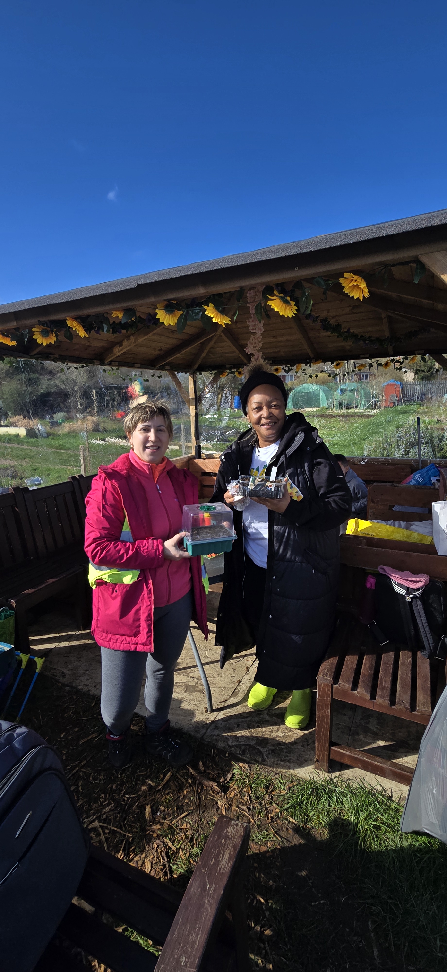 Monthly gardening session for women With Louise was a blast!