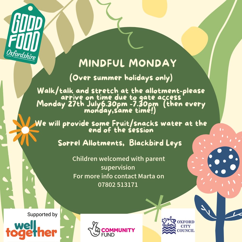 WE Wellbeing: Mindful Mondays!